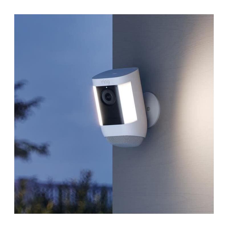 Caméra de Surveillance RING Spotlight Pro Batterie Blanc UE