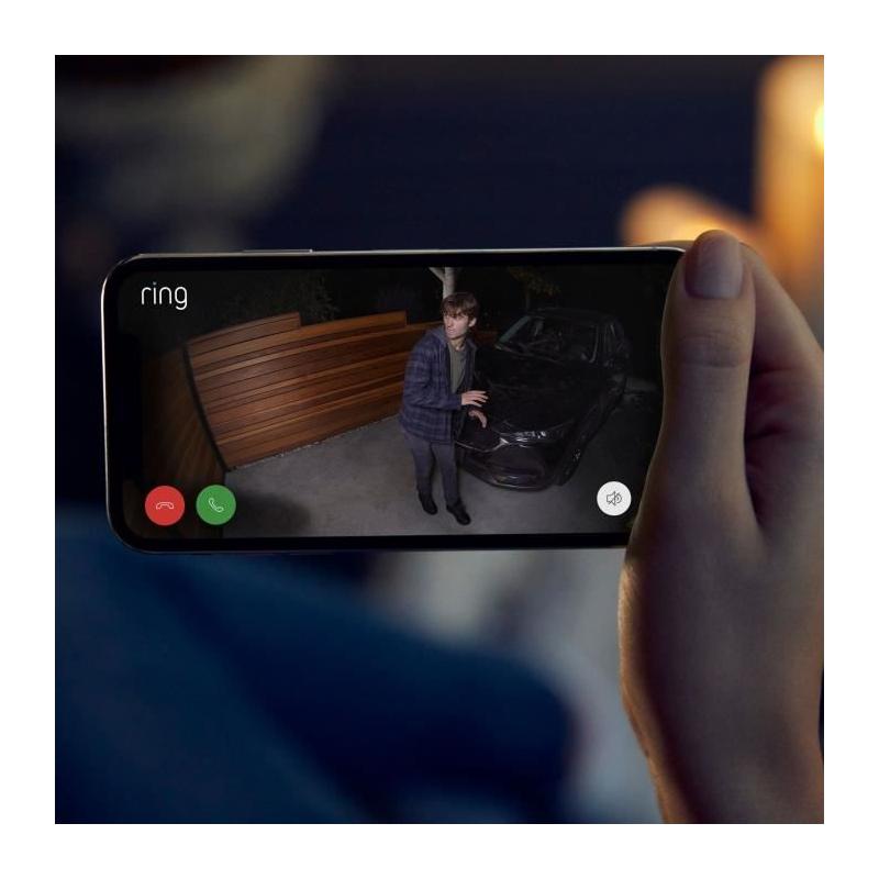 Caméra de Surveillance Ring Spotlight Plus Batterie - Noir