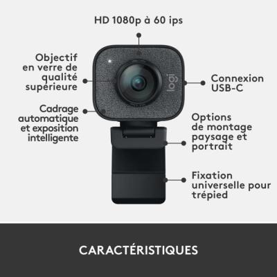 Webcam Full HD 1080p Logitech G StreamCam Graphite