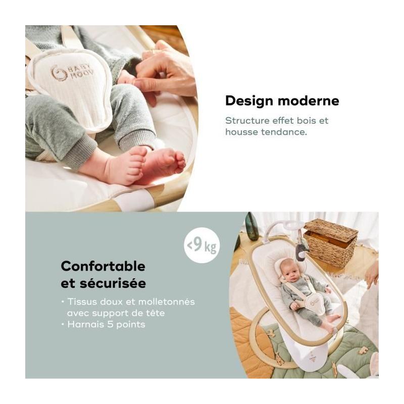 Balancelle Bébé Swoon Hoop: Confort et Design Ultime!
