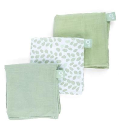 Lot de 3 langes DOOMOO en coton bio - Certifié Oeko-Tex