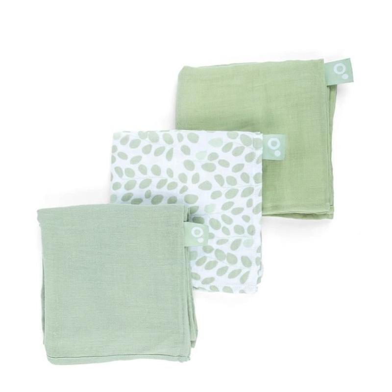 Lot de 3 langes DOOMOO en coton bio - Certifié Oeko-Tex
