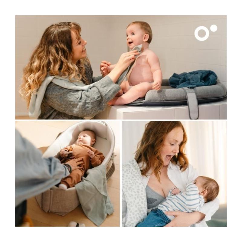 Lot de 3 langes DOOMOO en coton bio - Certifié Oeko-Tex
