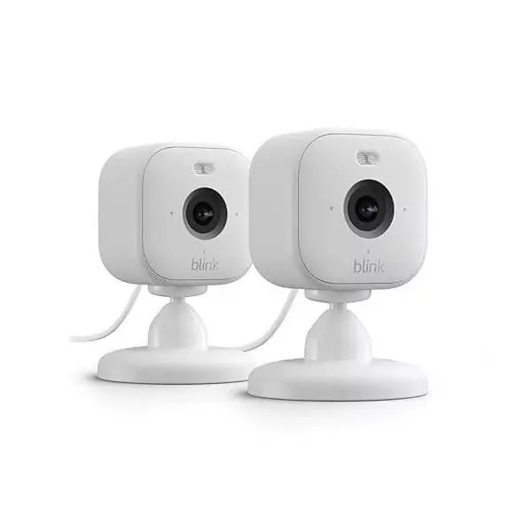 Caméra - BLINK HOME SECURITY - Mini 2 - Systeme 2 caméras - Blanc