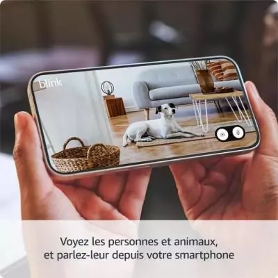 Caméra mini 2-Cam BLINK HOME SECURITY Blanc - Surveillance Connectée