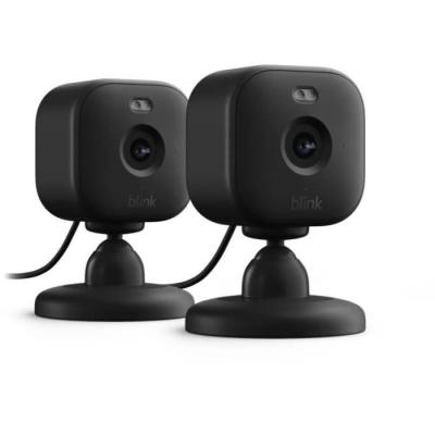 Caméra mini 2-Cam BLINK HOME SECURITY - Noir: Sécurité Connectée