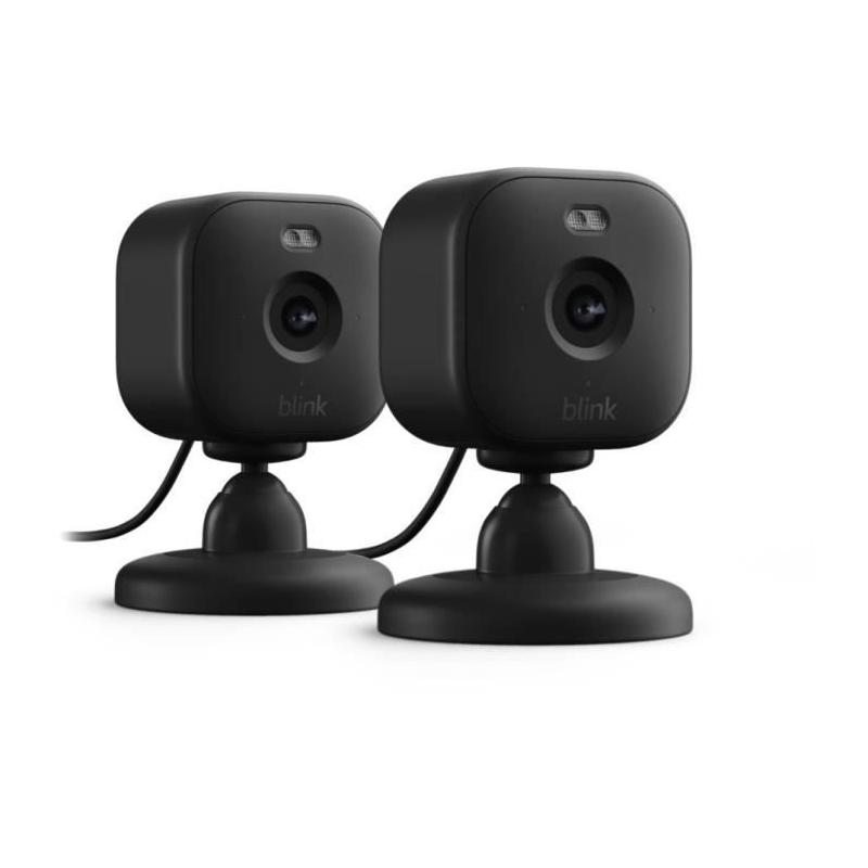 Caméra mini 2-Cam BLINK HOME SECURITY - Noir: Sécurité Connectée