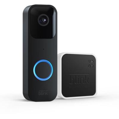 Sonnette Interphone avec Synchronisation 2 - Noir