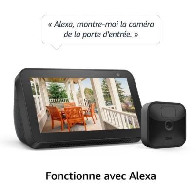 Caméra de surveillance HD 1080p - Vision nocturne - Résistante aux intempéries