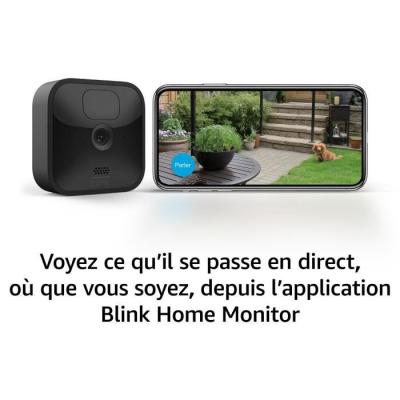 Caméra de surveillance HD 1080p - Vision nocturne - Résistante aux intempéries