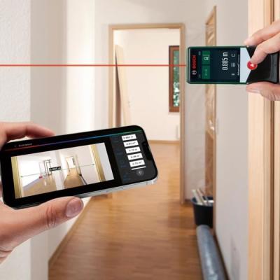 Mesurez avec précision jusqu'à 50m avec le Télémetre laser AdvancedDistance 50 C Bosch