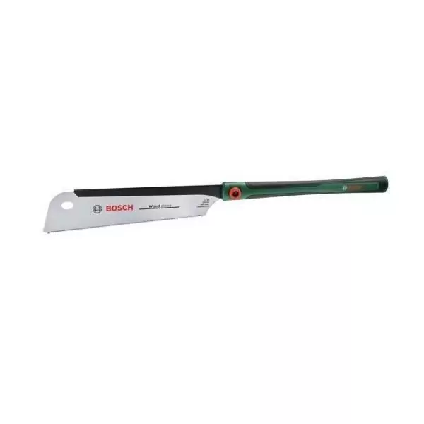 Bosch Scie japonaise Dozuki 270 mm (coupes droites précises dans bois/plastique lame acier SK5 flexible poignée Softgrip)