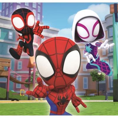 Puzzle 3x48 pièces Spidey et ses amis super-pouvoirs