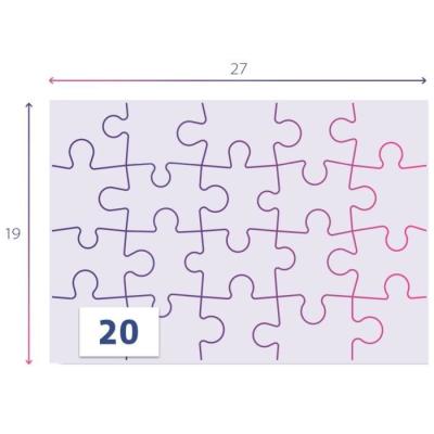 Puzzle CLEMENTONI - 2x20 pièces - Jurassic World