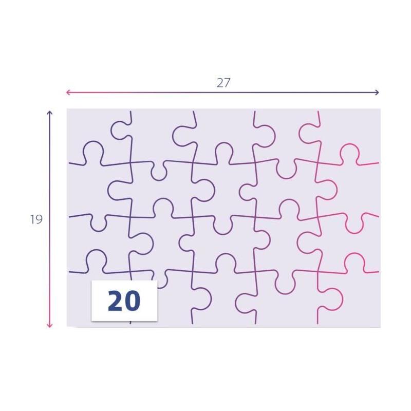 Puzzle CLEMENTONI - 2x20 pièces - Jurassic World