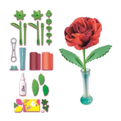 Puzzle CLEMENTONI - Crée tes fleurs - Rose