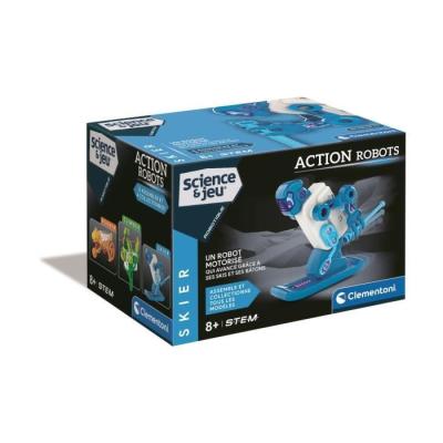Puzzle CLEMENTONI - Action Robot - Skieur