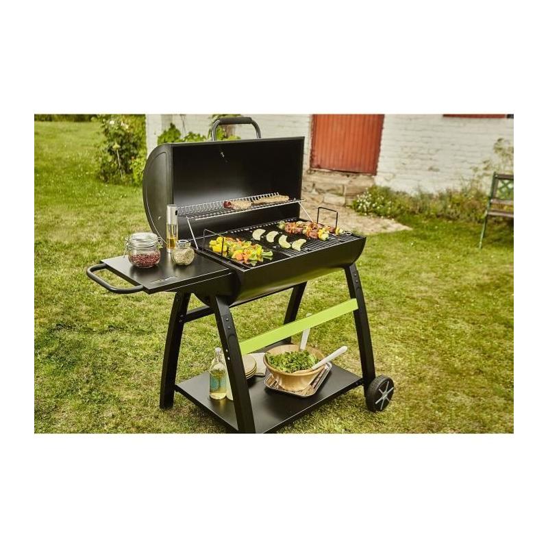 Barbecue au charbon de bois COOK'IN GARDEN TONINO 70 Noir