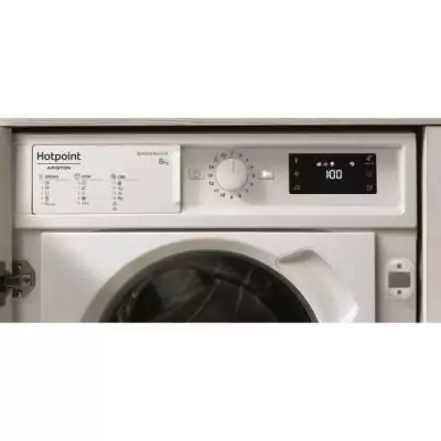 Lave-linge encastrable Hotpoint BIWMHG81485EU: performant et compact Lave-linge encastrable Hotpoint BIWMHG81485EU: performant et compact