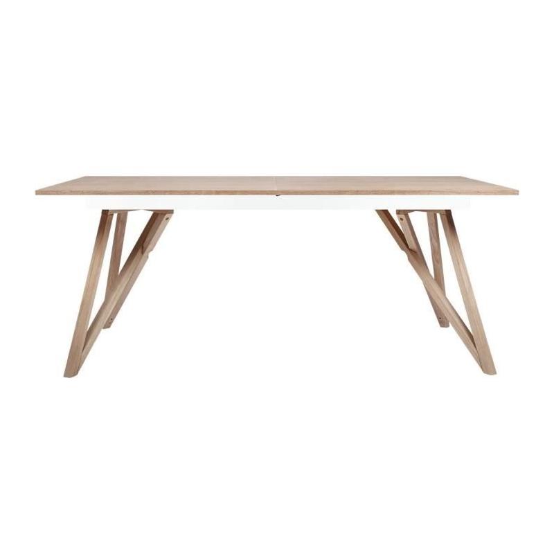 Table à manger extensible style scandinave - Sawyer L180 / 220 cm
