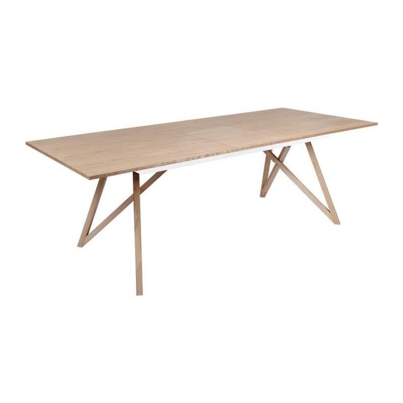 Table à manger extensible style scandinave - Sawyer L180 / 220 cm