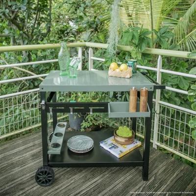 Desserte pour plancha LIVOO GS167V - Pratique et élégante