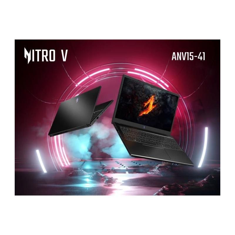 PC Portable Gamer ACER Nitro V 15 ANV15-41-R85W Ryzen 5 7535HS 16Go 512Go SSD RTX 4050