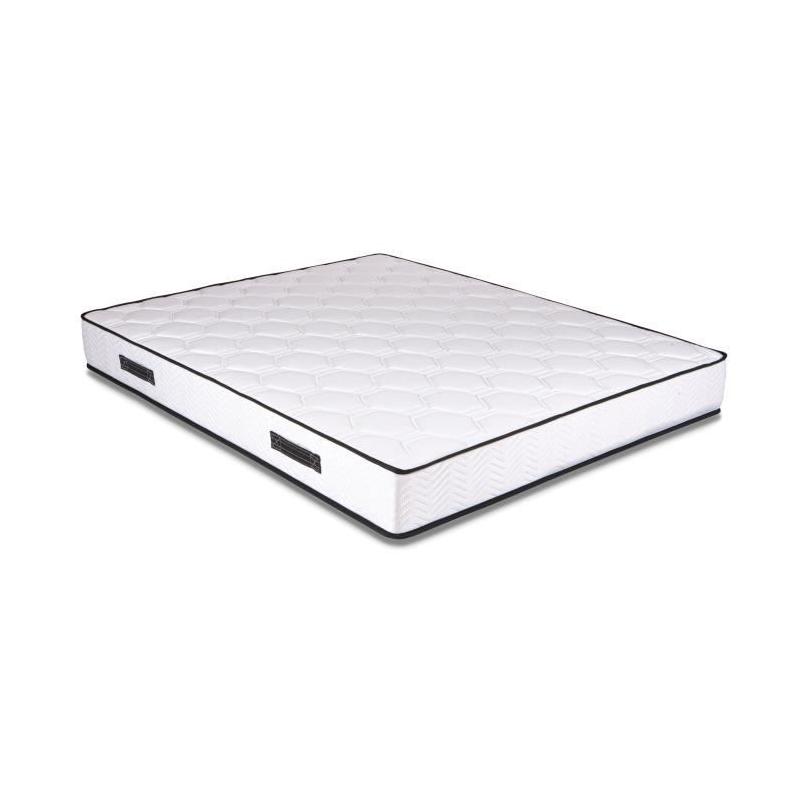 Matelas ensachés 140x190 cm - Confort mémoire de forme et ressorts