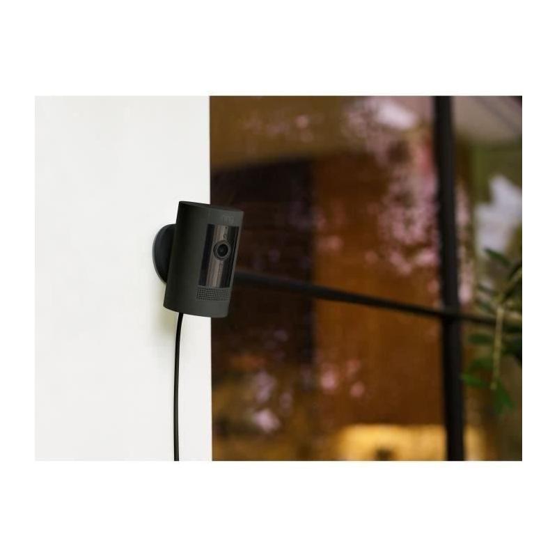 Caméra de Surveillance Connectée - RING Stick Up Plug-in Blanc 2023 UE
