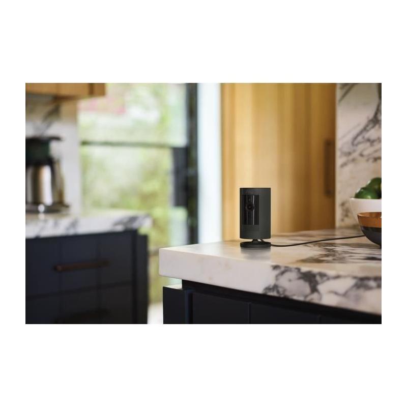 Caméra de Surveillance Connectée - RING Stick Up Plug-in Blanc 2023 UE