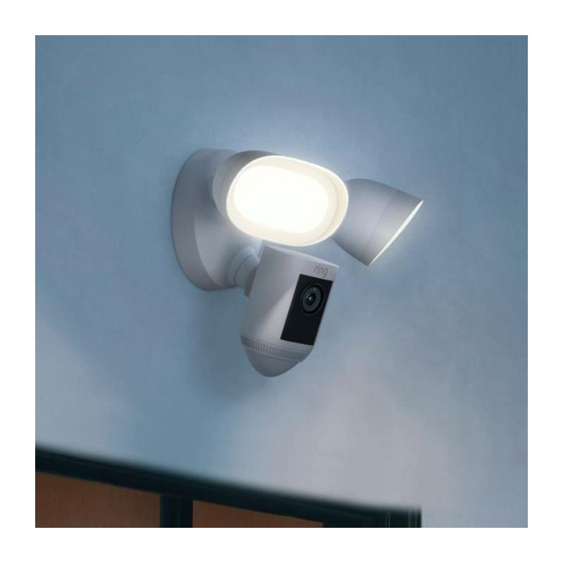 Caméra de Surveillance Connectée RING Spotlight Pro Blanc UE