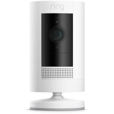 Caméra de Surveillance Connectée RING Stick Up Blanche - 2023 UE