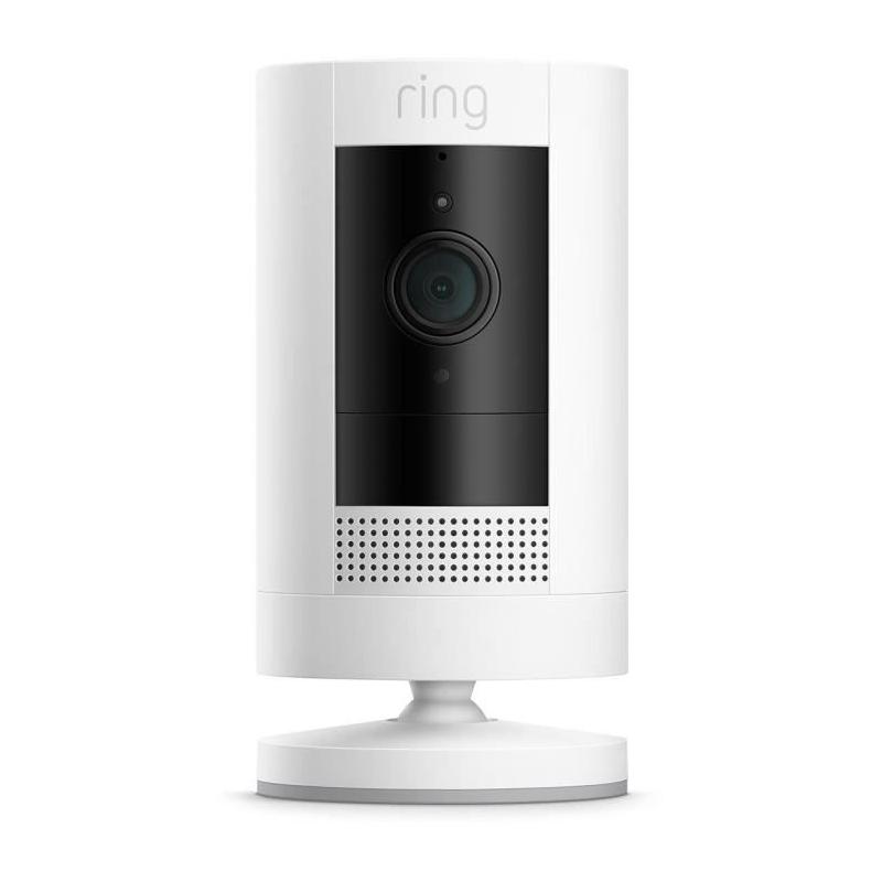 Caméra de Surveillance Connectée RING Stick Up Blanche - 2023 UE