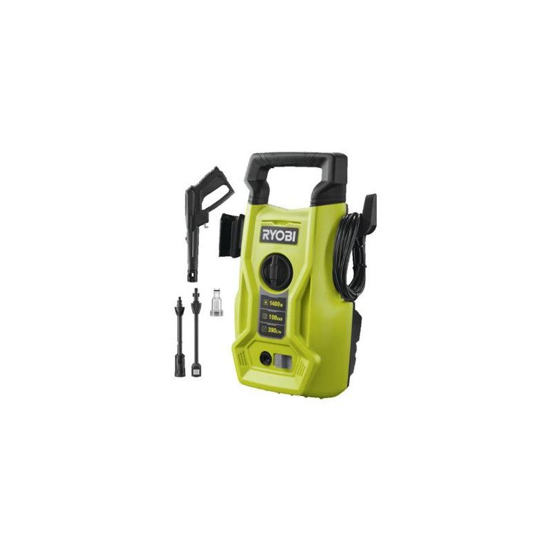 Nettoyeur haute pression RYOBI 1400W - 100 bars - 360L