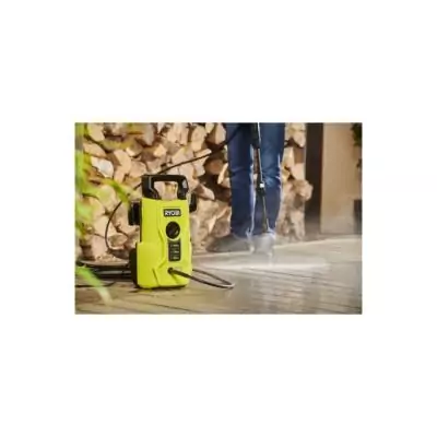 Nettoyeur haute pression RYOBI 1400W - 100 bars - 360L Nettoyeur haute pression RYOBI 1400W - 100 bars - 360L