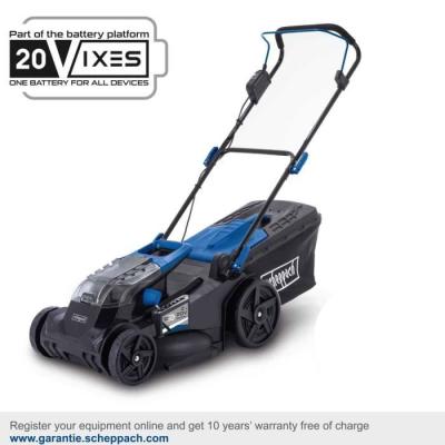 Tondeuse sans fil 43cm + mulching + ramassage - SCHEPPACH 20V IXES