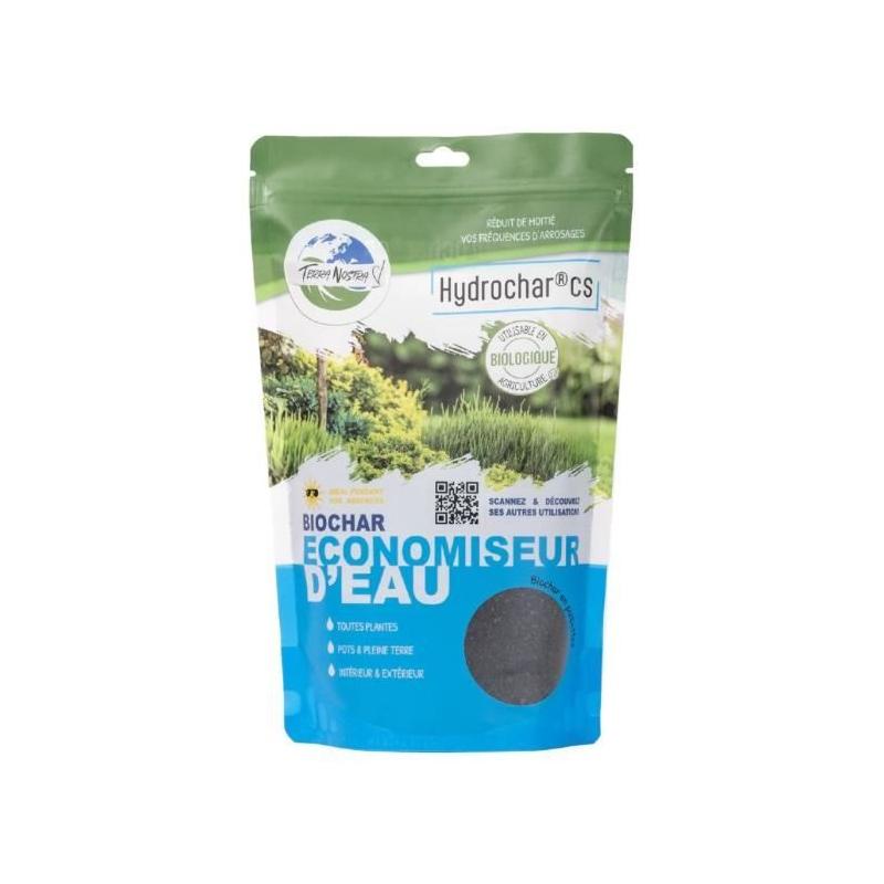 Engrais Hydrochar CS - Économisez de l'eau pour vos plantes!