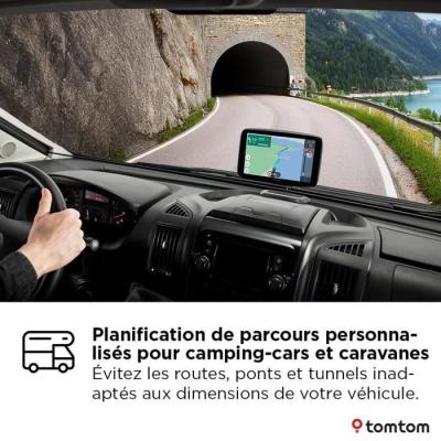 GPS TOMTOM GO Camper Tour - Pour camping-car et caravane