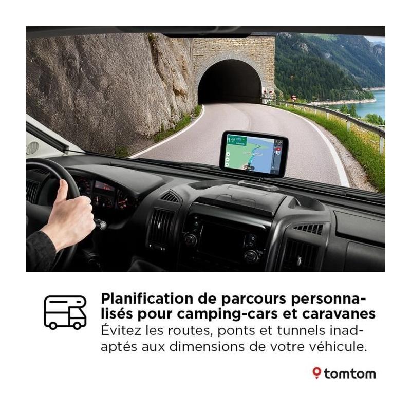 GPS TOMTOM GO Camper Tour - Pour camping-car et caravane