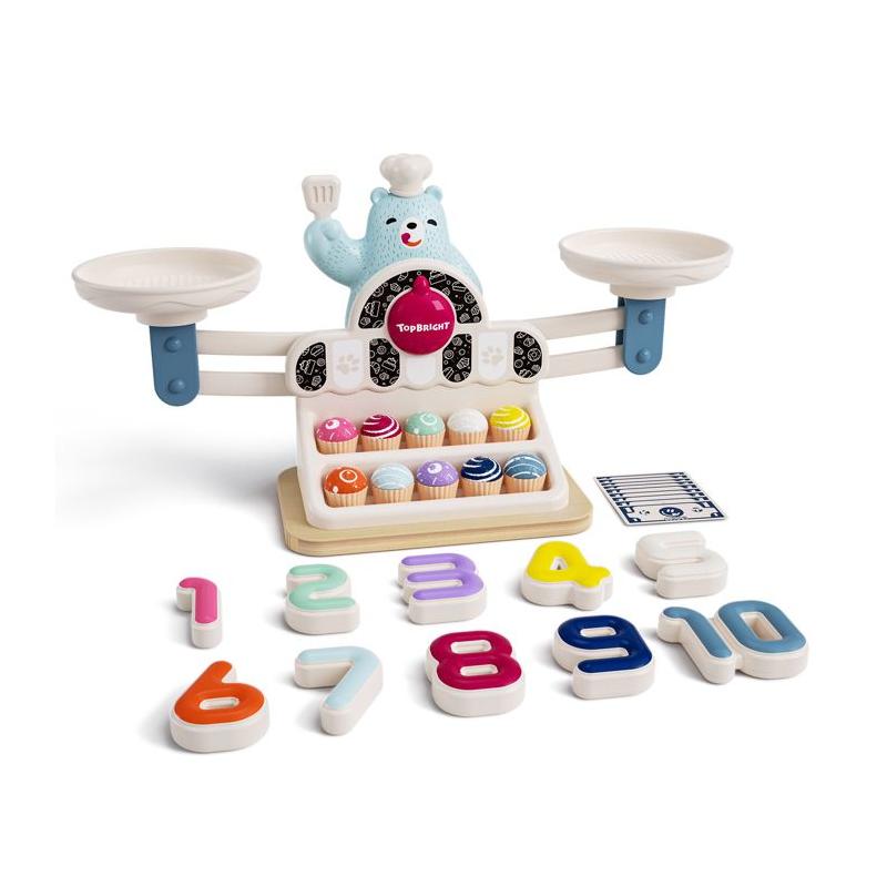 Balance mathématique Yummy Bear: Jeu éducatif pour enfants de 3 ans