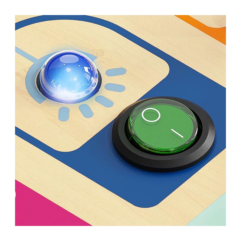 Interrupteur Busy Board: Jouet éducatif pour manipuler dès 36 mois