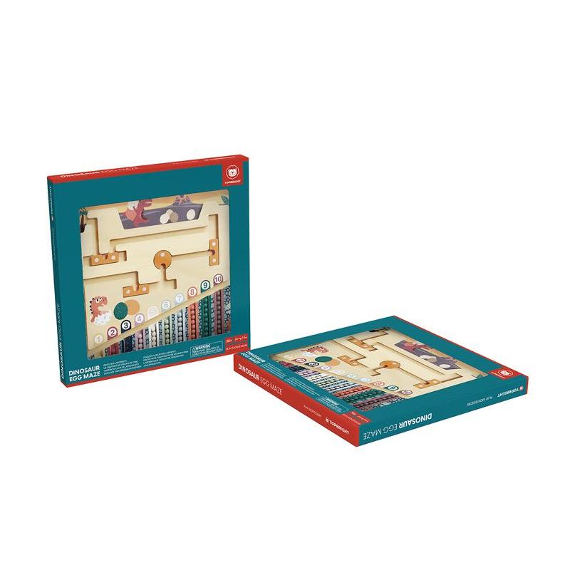Découvrez le labyrinthe de l'oeuf de dinosaure - Top Bright - un jeu captivant!