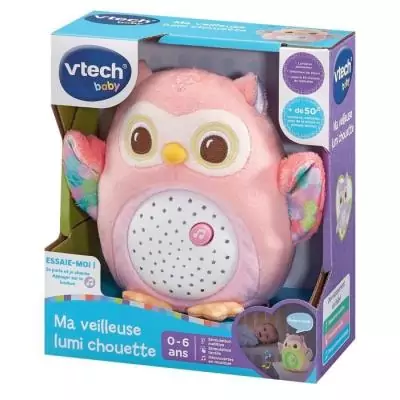 Veilleuse VTECH Ma Veilleuse Lum'i Chouette Rose Veilleuse VTECH Ma Veilleuse Lum'i Chouette Rose