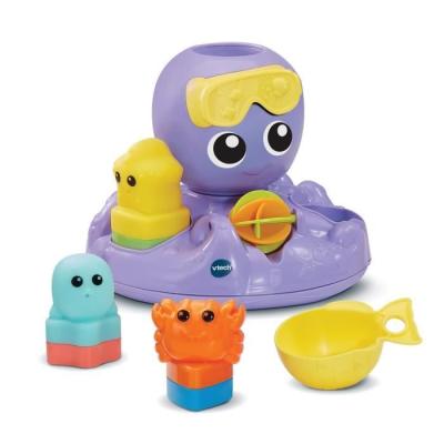 Découvrez VTECH JULIE, la pieuvre tourbillon de bain pour bébé