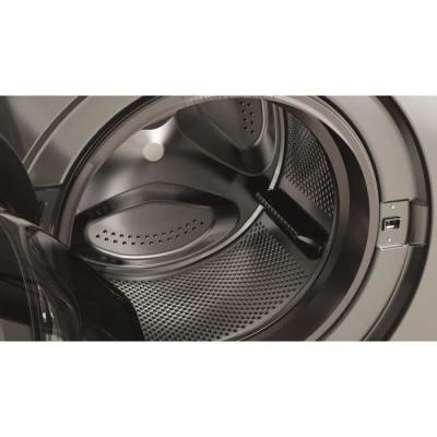 Lave-linge hublot Whirlpool 10 kg - Induction - 1400 trs/min - Silver