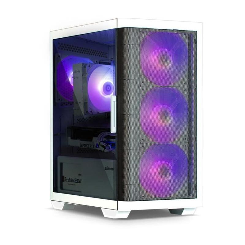 Boitier PC sans alimentation ZALMAN M4 ARGB Blanc - Moyen tour