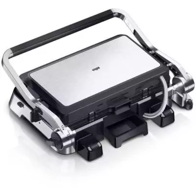 Grill multifonctions Braun - Multi Pro 9 - 2000W - Noir / Acier Grill multifonctions Braun - Multi Pro 9 - 2000W - Noir / Acier