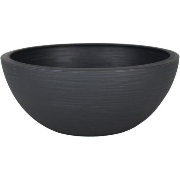 EDA Pot vasque Graphit'Up 5,5L - Gris anthracite - Ø 30cm
