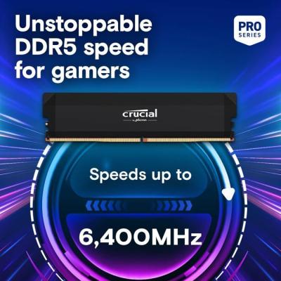 Boostez vos performances avec le kit 32Go Crucial DDR5 6400MHz