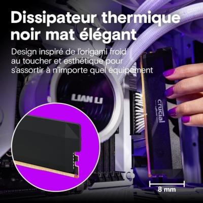 Boostez vos performances avec le kit 32Go Crucial DDR5 6400MHz